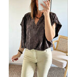 la blouse solya choco -3