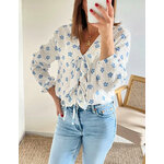 la blouse lilou bleue -1