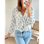 la blouse lilou bleue -4