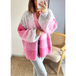 le gilet abel rose -2