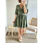 la robe stella kaki -4