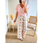 pantalon Balma fluide fleuri