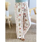 pantalon fluide Balma imprimé