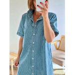 robe chemise Kety col victorien