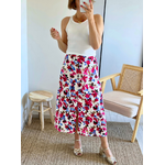 jupe longue été Soleya rose