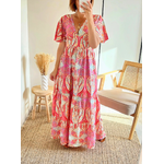 robe longue été colorée Minorque