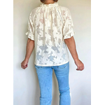 blouse en dentelle Castille de dos