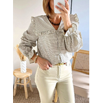 blouse femme Carmel avec volants