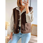 Gilet sans manches choco Lennon