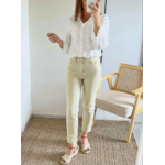 jean femme mom fit beige Harvey