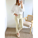 jean beige femme Harvey