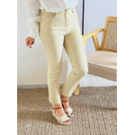 jean Harvey beige coupe mom fit