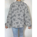 blouse Evana imprimée de dos