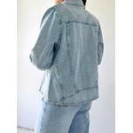 veste agathe femme jean bleu clair