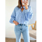 blouse femme Paola bleue rayée