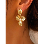 boucles d'oreilles Inaya femme en acier inoxydable