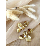 boucles doreilles en acier inoxydable Inaya