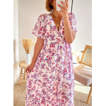 robe manches courtes été femme June