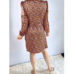 robe femme ambre de dos