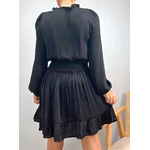 robe noire femme Alana de dos
