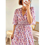 robe longue femme Helena détails