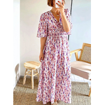 robe longue femme helena imprimée