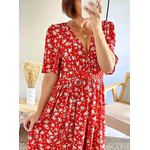 robe longue Julieta fleurie