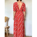 robe longue Julieta de dos