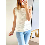 top femme Esmée avec dentelle