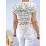 top Esmée beige de dos