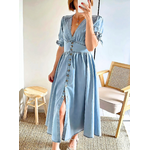 robe jean longue femme Andréa