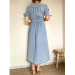 robe longue Andréa de dos