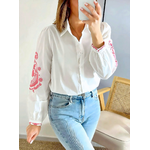 chemise femme Théa coton brodée