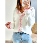 gilet femme Briac avec volants