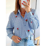 chemise femme Clarisse avec fleurs