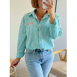 chemise femme saint tropez brodée
