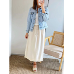 jupe longue femme beige Cadix