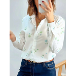 chemise Athena femme en coton brodé