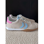 baskets femme beige Lilia