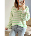 pull femme rayé Léonard
