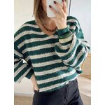pull doux femme rayé Sammy
