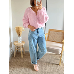 jean pour femme bleu coupe ballon Ruben