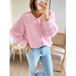 gilet doux ample femme Ezio