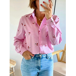 chemise femme Florine coeurs cerises
