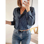 chemise femme rayée marine Pernille