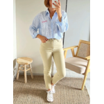 chemise bleue femme Saint Tropez