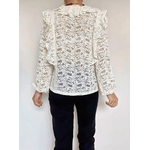 dos blouse femme Palma beige