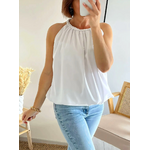 top sans manches blanc Adel
