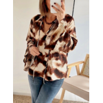 blouse femme Salomé choco