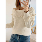 pull femme col bardot Molly